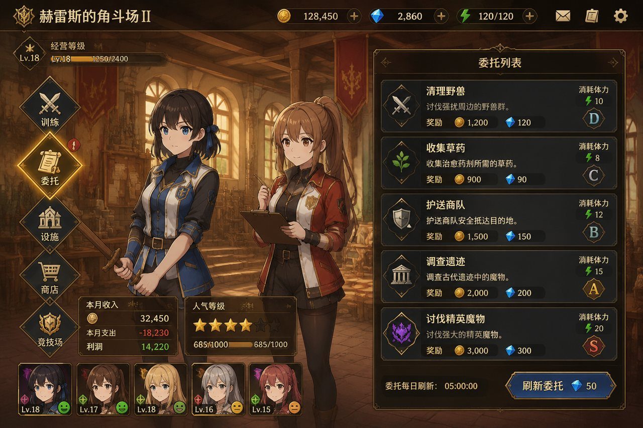 赫雷斯的角斗场Ⅱ 支线内容 预览图 2